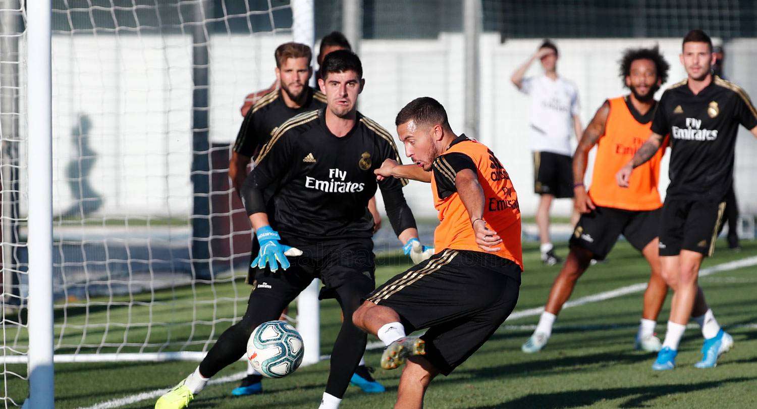 تدريبات فريق ريال مدريد ( أرشييفية)