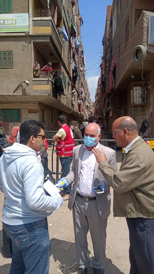 تعقيم وتطهير لمنطقة بهتيم بشبرا