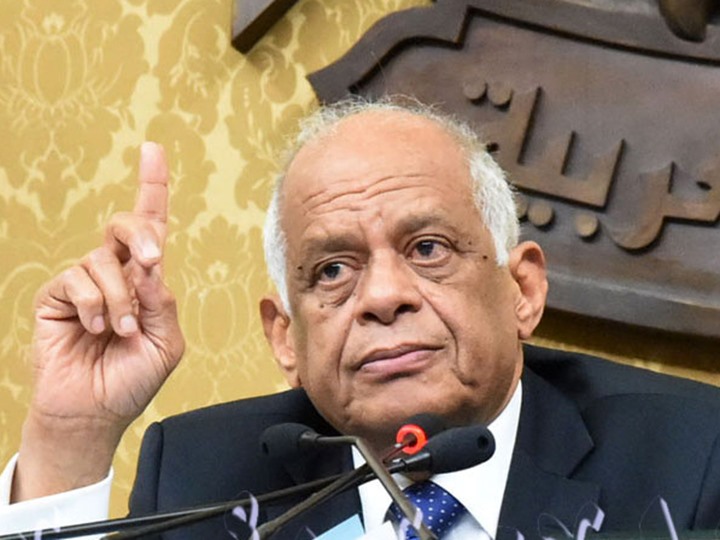 الدكتور على عبد العال ، رئيس البرلمان