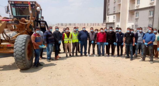 الاسكان توضح الاجراءات المتخذة في مواقع العمل