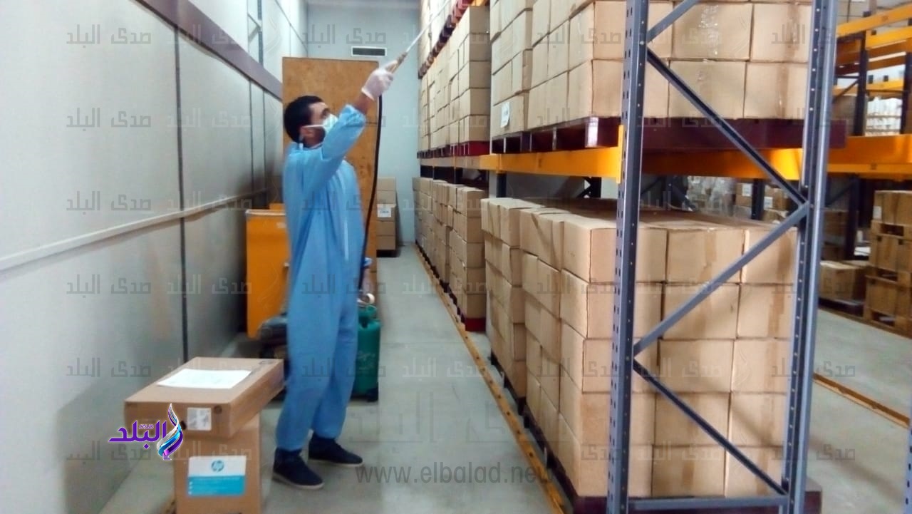 قرية البضائع بمطار القاهرة