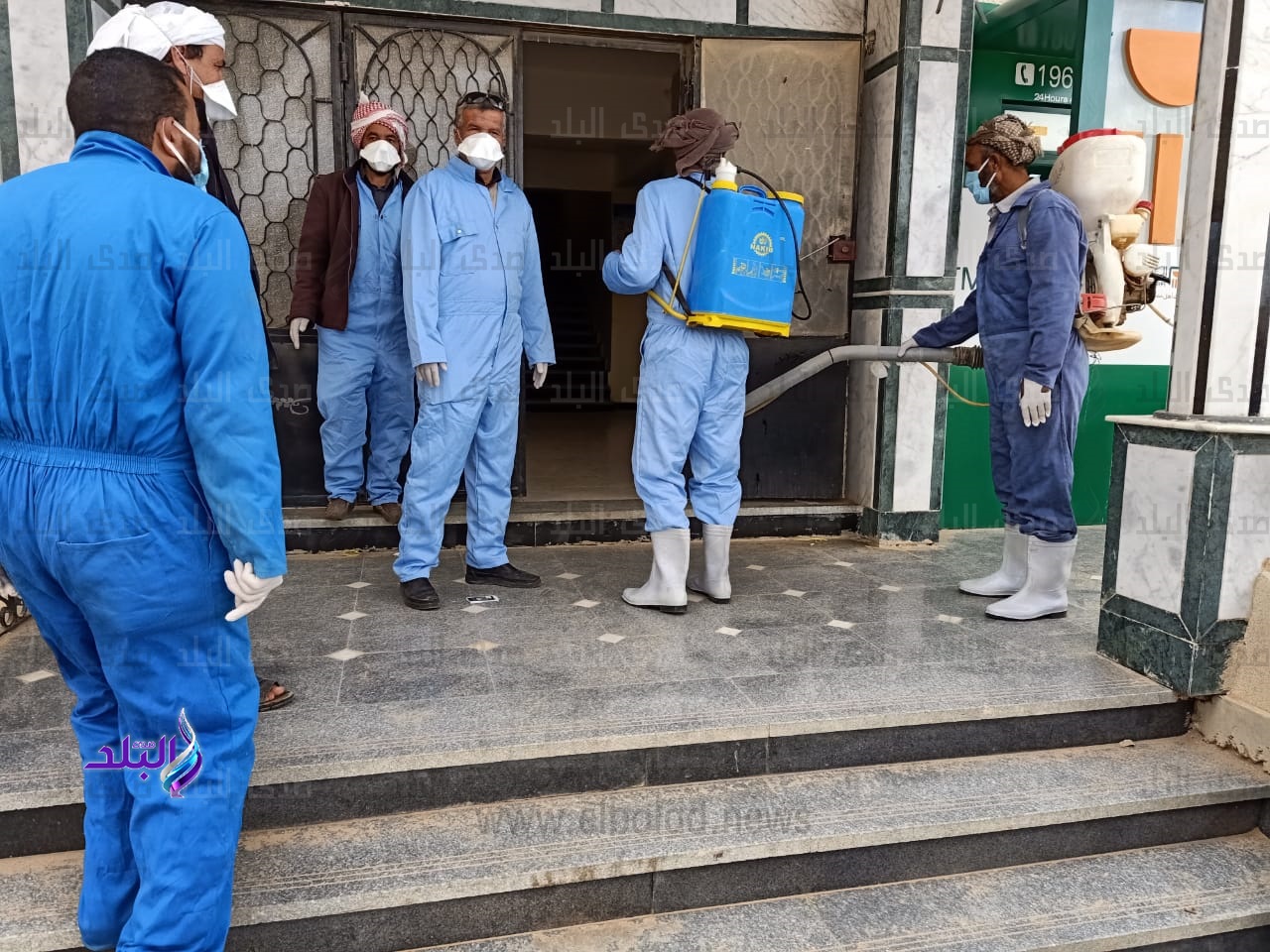 تطهير وتعقيم الاماكن