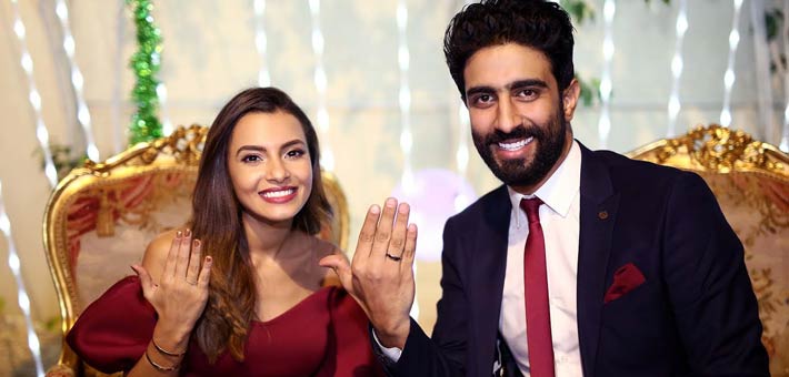 كارمن سليمان وزوجها 