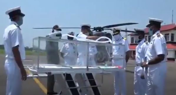 جنود من فرقة البحرية بالجيش الهندي
