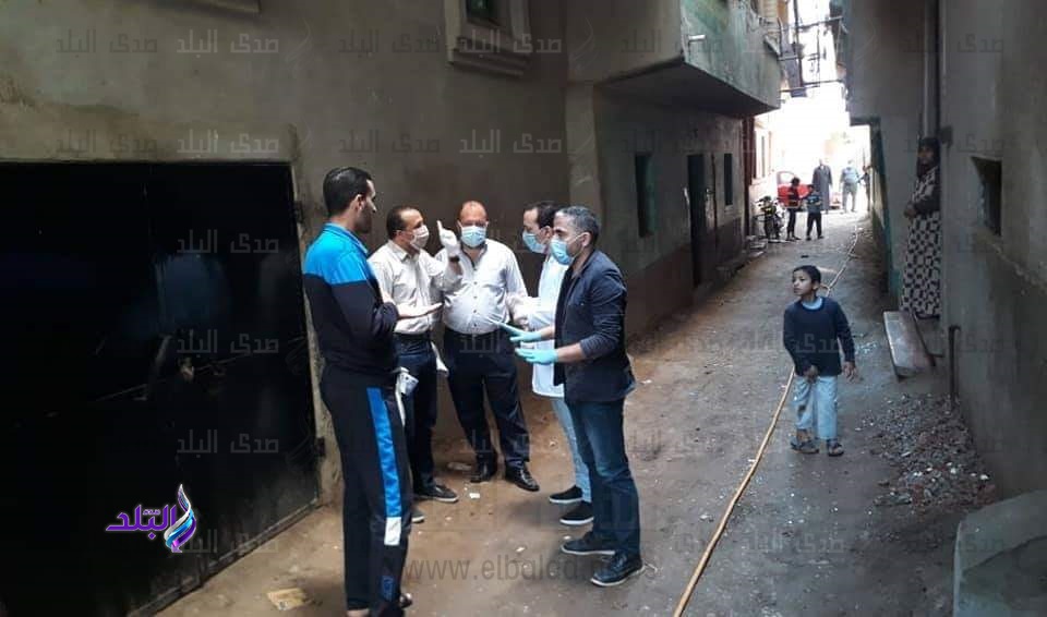 رش وتطهير عددا من شوارع ميت غمر