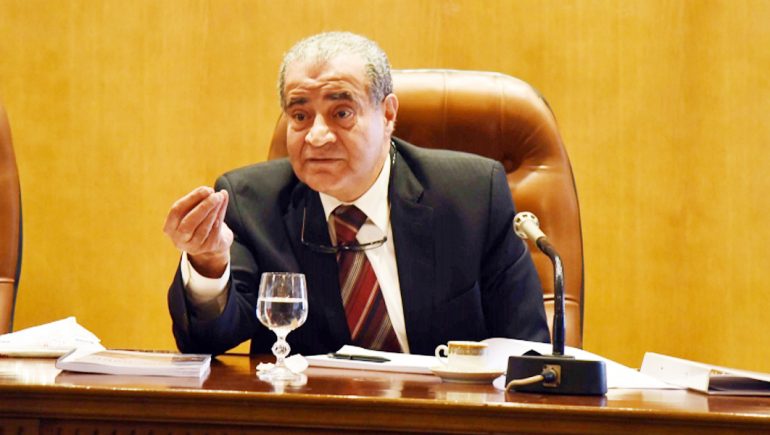  الدكتور علي المصيلحي، وزير التموين والتجارة الداخلية،