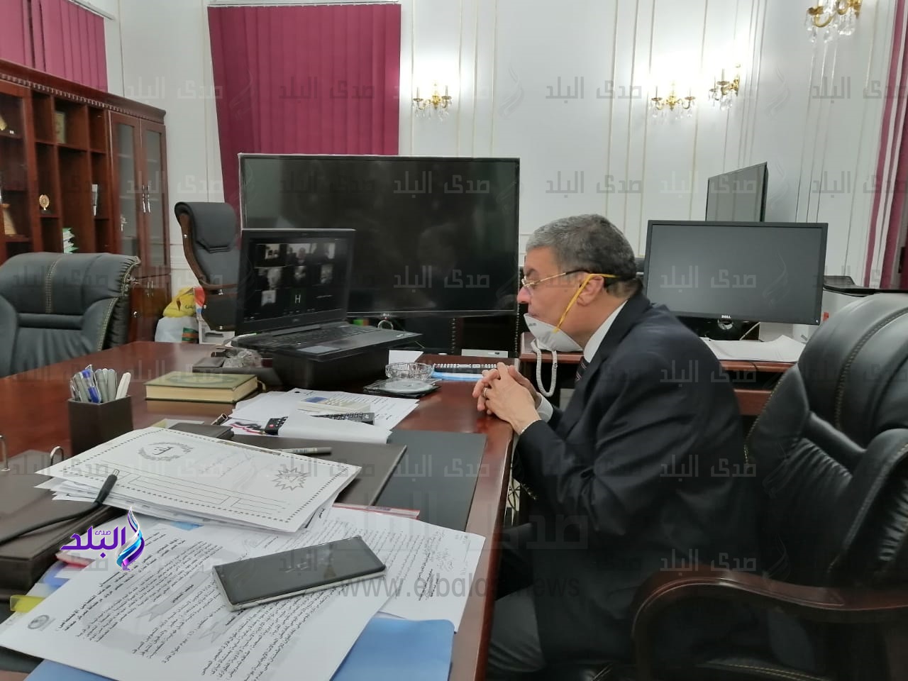 اللواء أسامة القاضي محافظ المنيا،