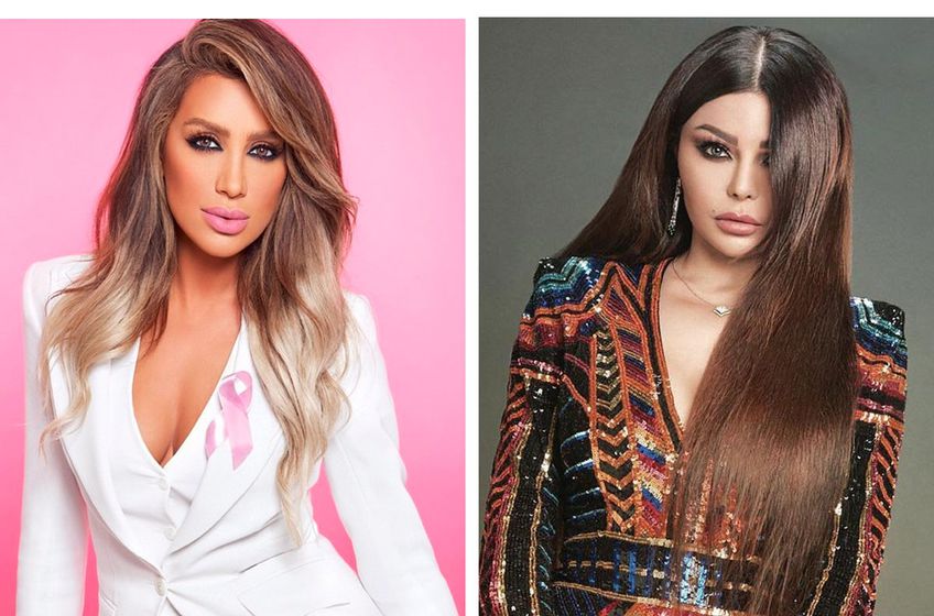 هيفاء وهبي ومايا دياب