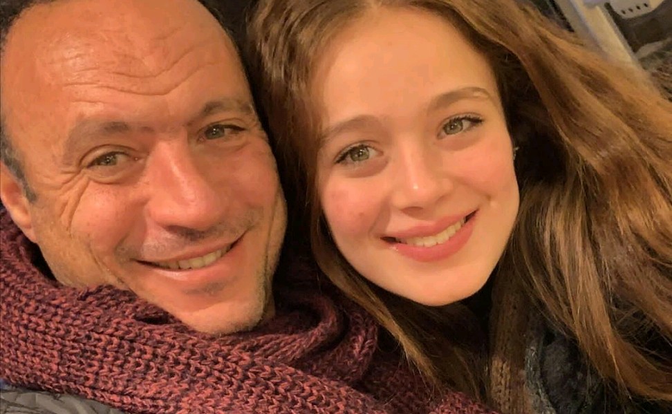 نادر السيد وابنته