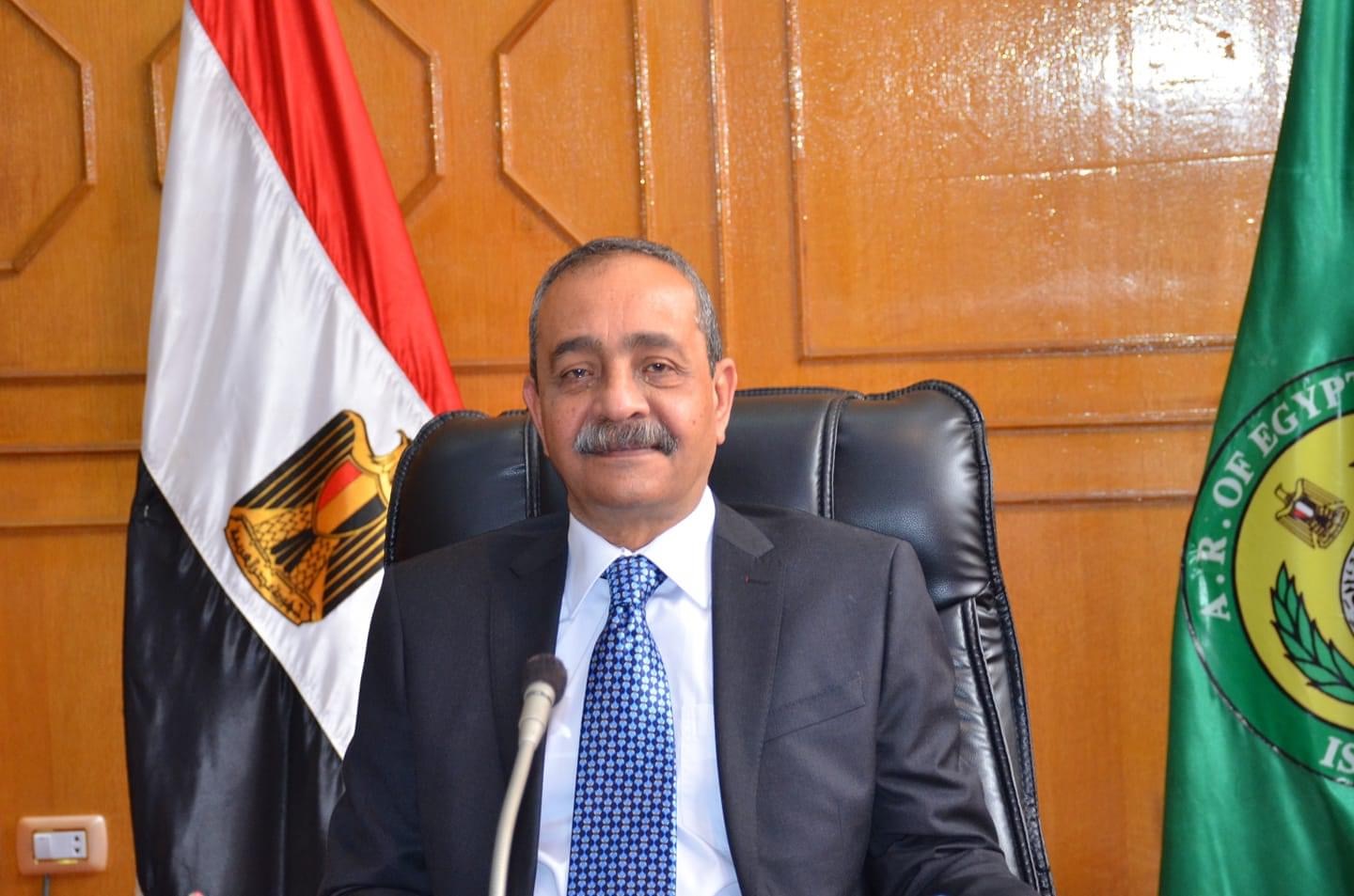 اللواء شريف بشارة محافظ الاسماعيلية