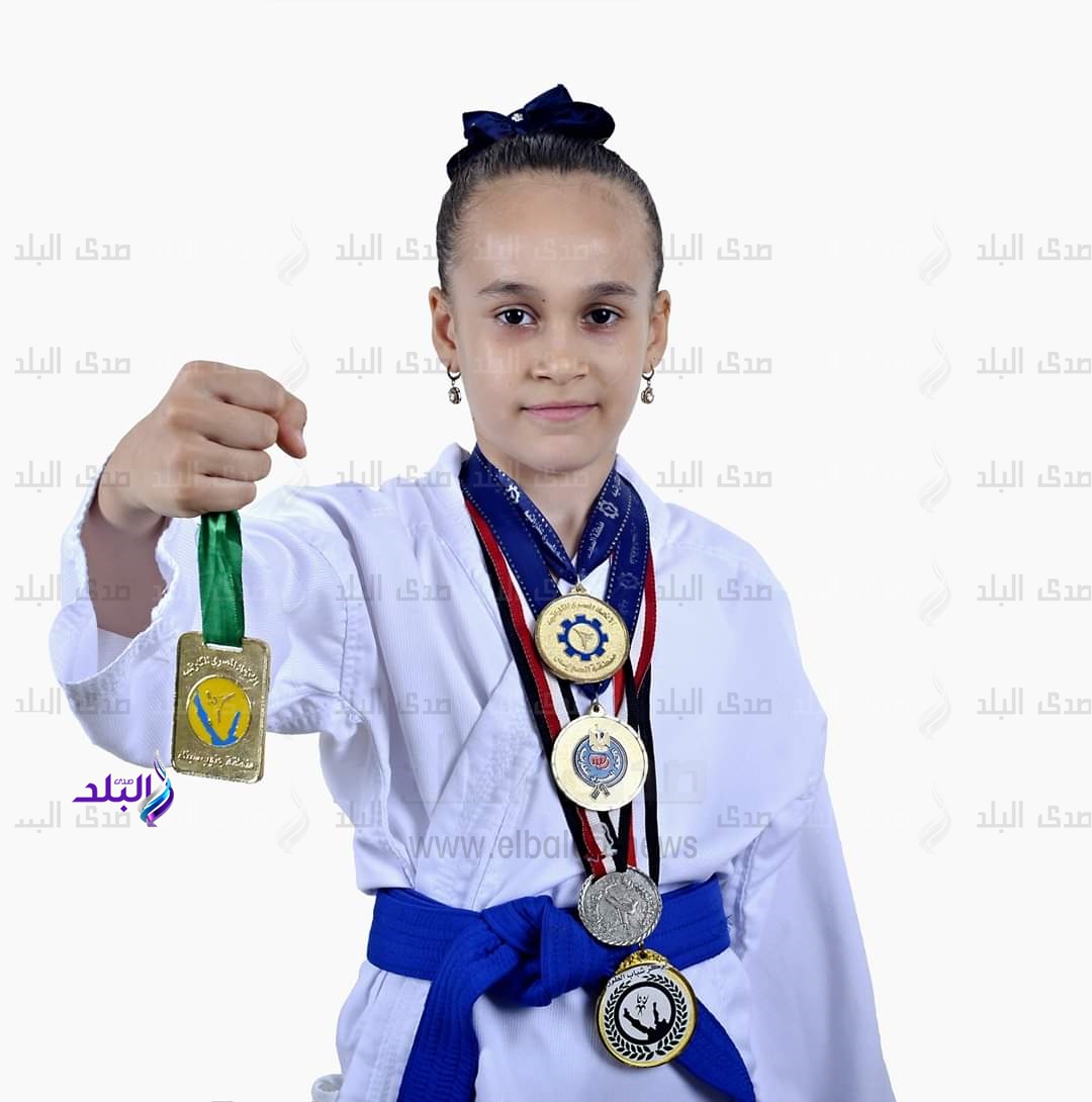 بطلة كاراتيه شرم الشيخ تفوز علي لاعبة بيلا روسيا 