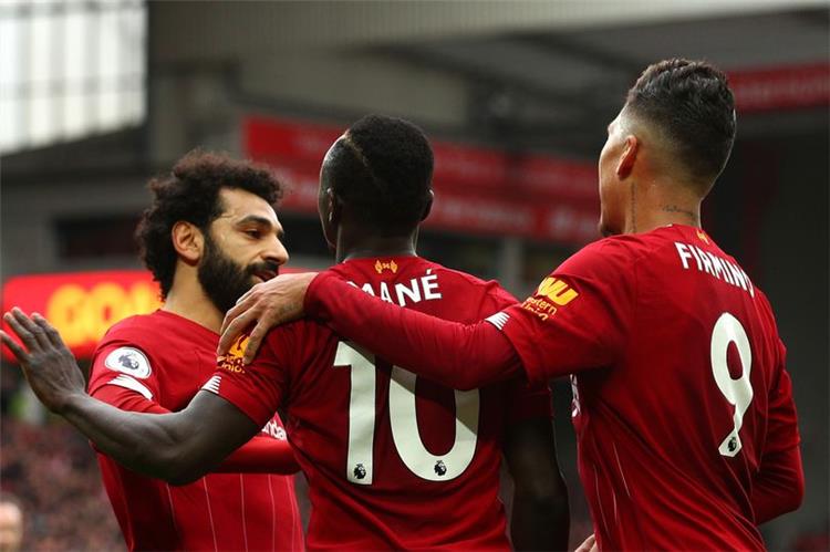محمد صلاح وفيرمينو وماني