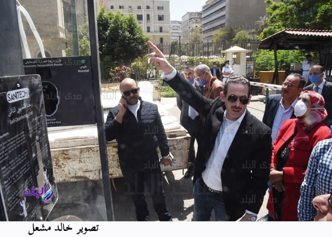 تركيب وحدات التعقيم الذاتى فى البرلمان