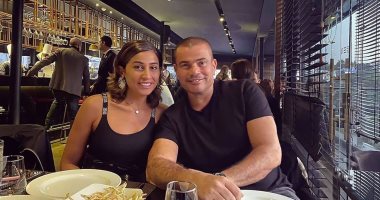 عمرو دياب ودينا الشربيني