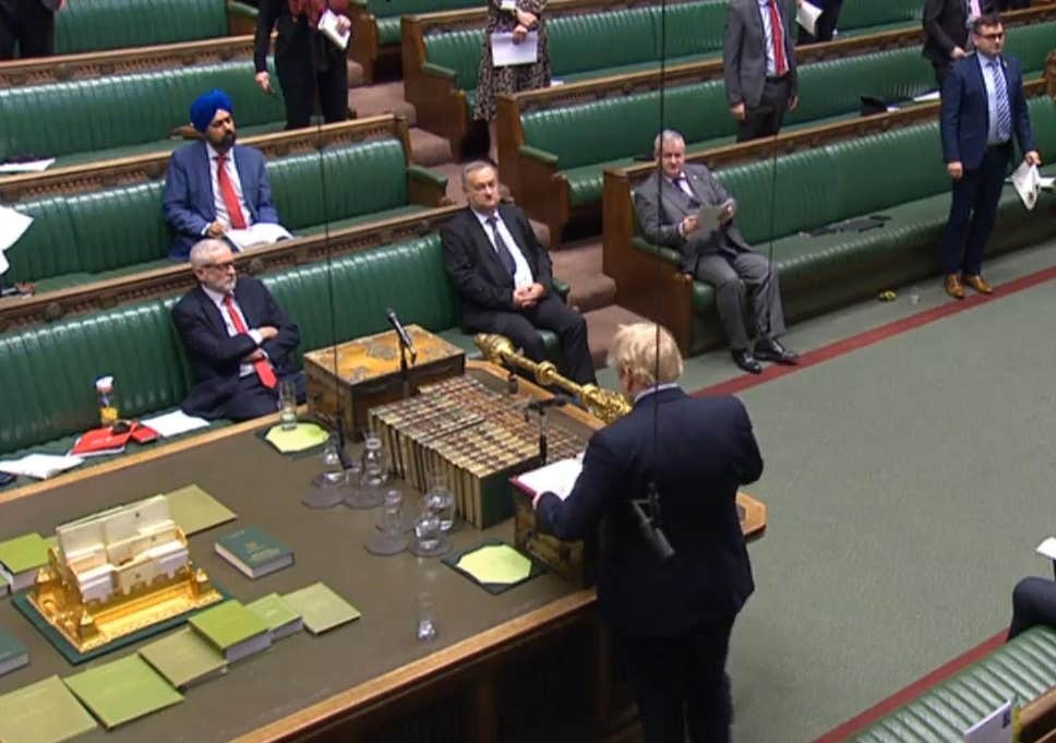 البرلمان البريطاني يطبق التباعد ويجتمع باعضائه عبر  الاثير