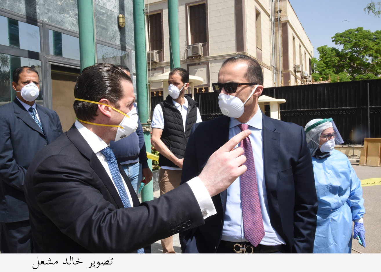 الأمين العام للبرلمان يتفقد إجراءات الوقاية
