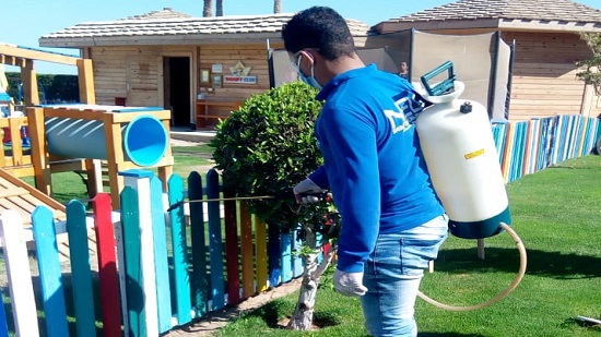 تعقيم و تطهير المنشآت الفندقية 