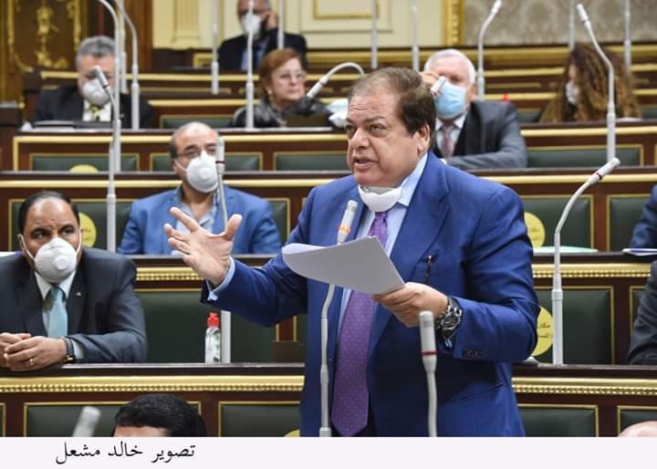 النائب محمد أبو العينين عضو مجلس النواب