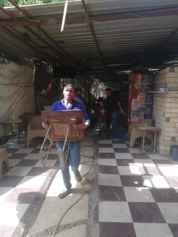 غلق مقهى المعتمدية المخالف 