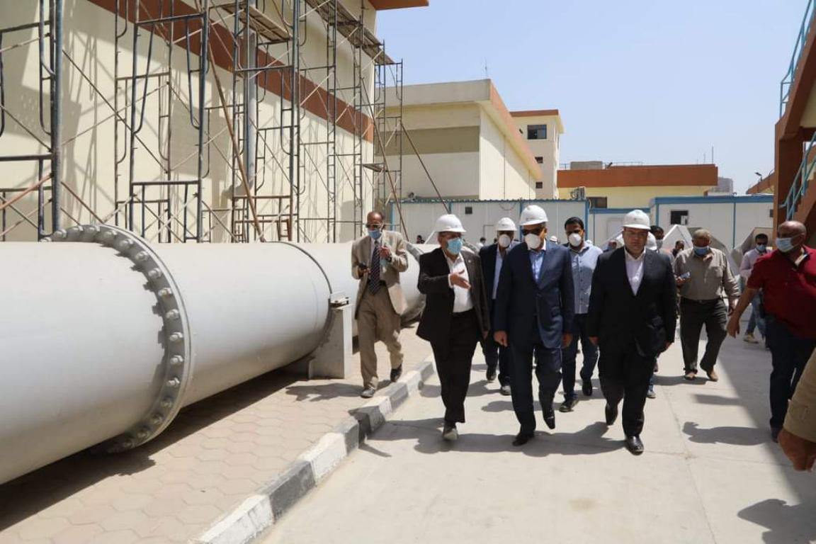 جولة محافظ الجيزة لمتابعة الموقف التنفيذي للمشروعات