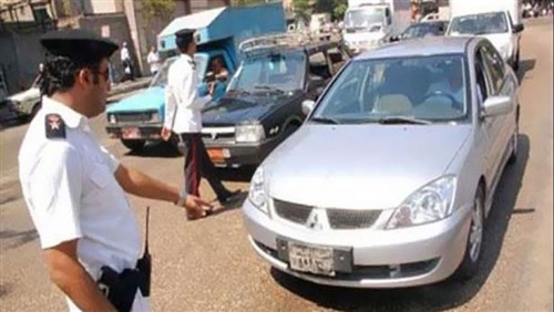 تحرير مخالفة مرورية