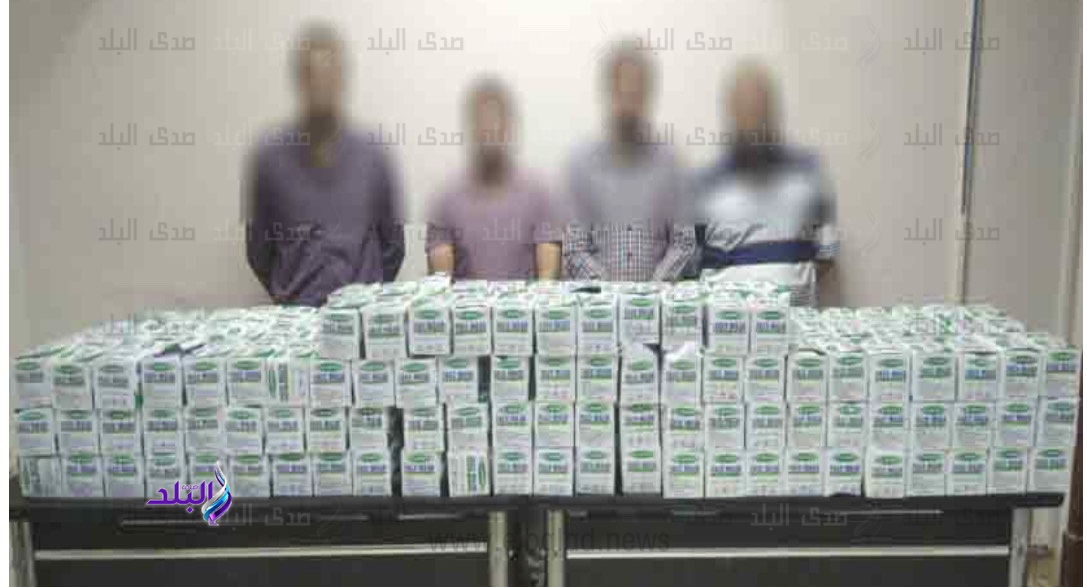 المتهمين عقب ضبطهم