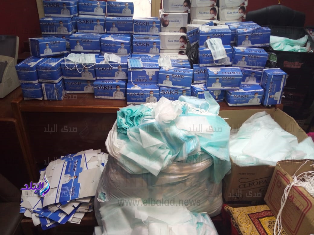 كمامات غيرمطابقة للمواصفات الطبية