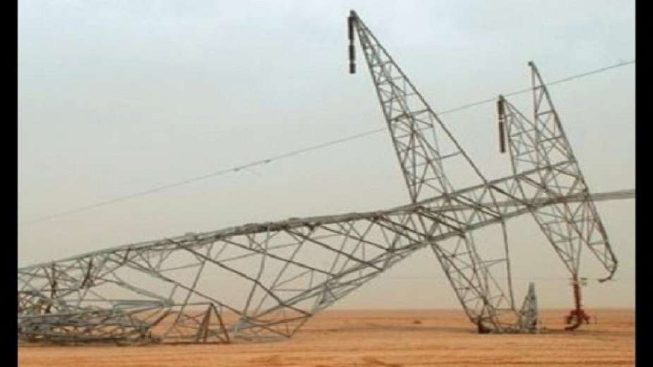 سقوط ابراج الكهرباء