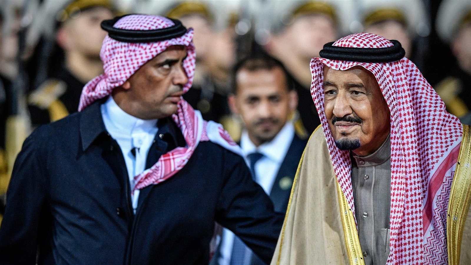 اللواء الفغم والملك سلمان بن عبد العزيز