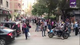 زحام في ميدان ألف مسكن