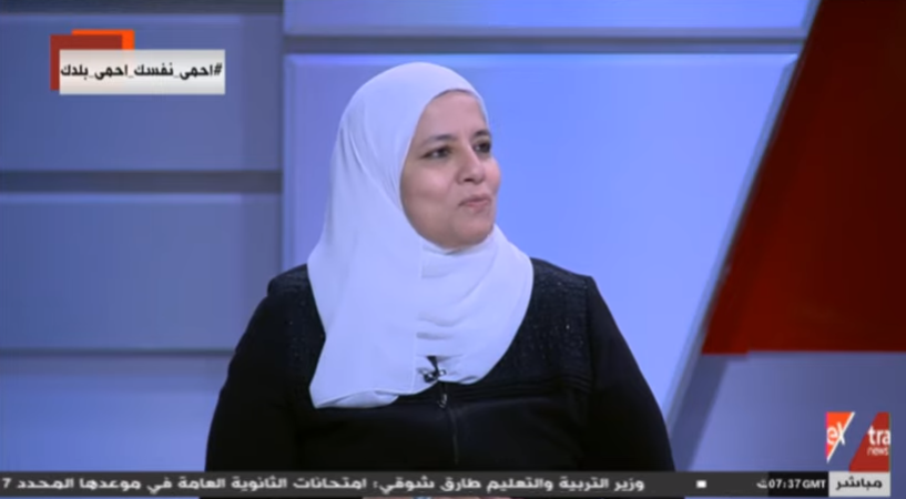 الدكتورة وفاء عبدالسلام، واعظة بوزراة الأوقاف