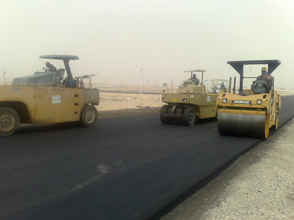 رصف طريق