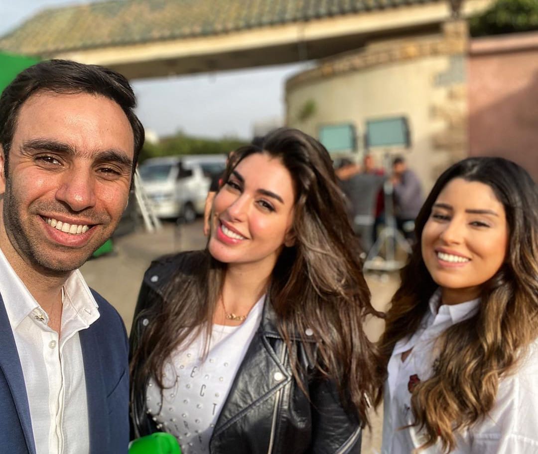 احمد شامى و ياسمين صبرى و ايتن عامر 