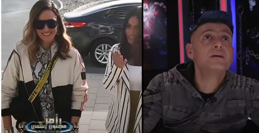 رامز جلال امنية خليل 