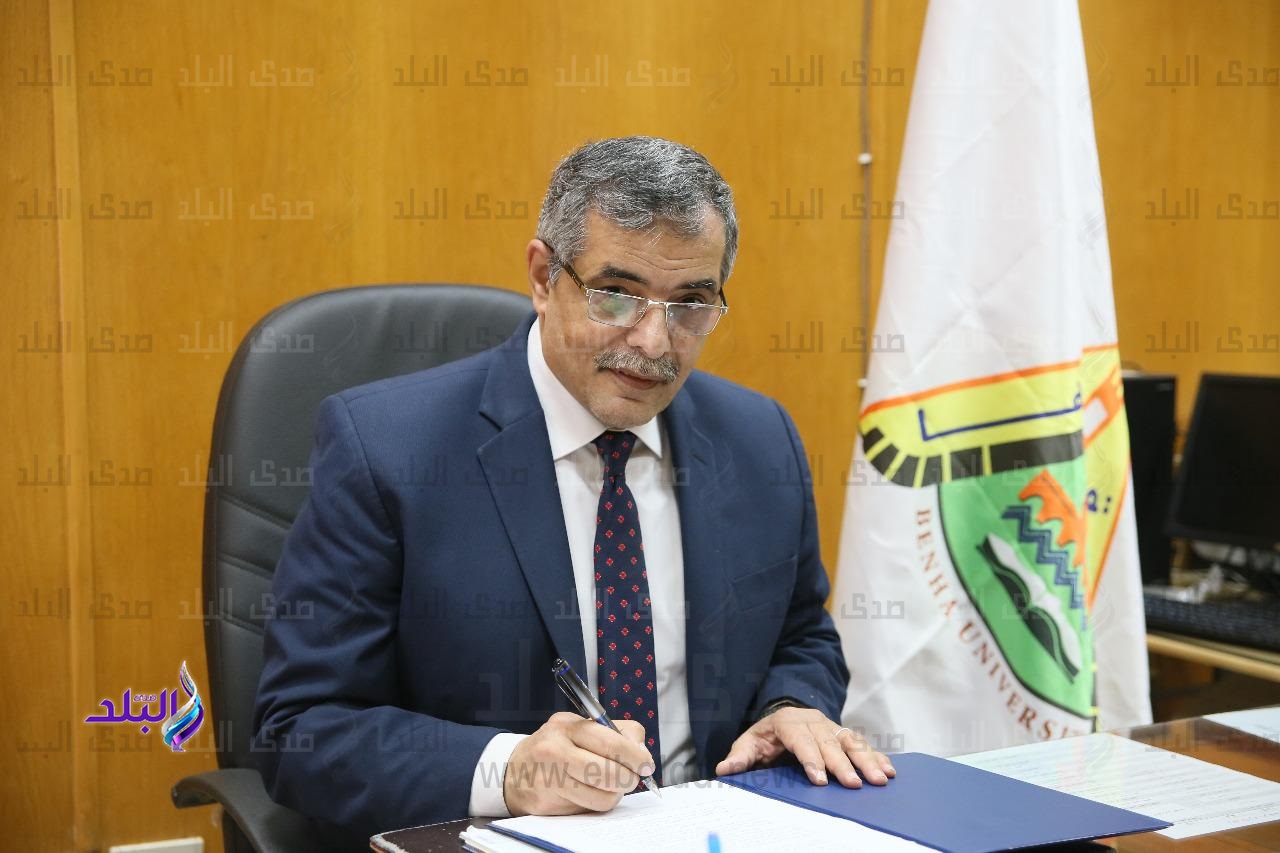 الدكتور حسين المغربى نائب رئيس جامعة بنها