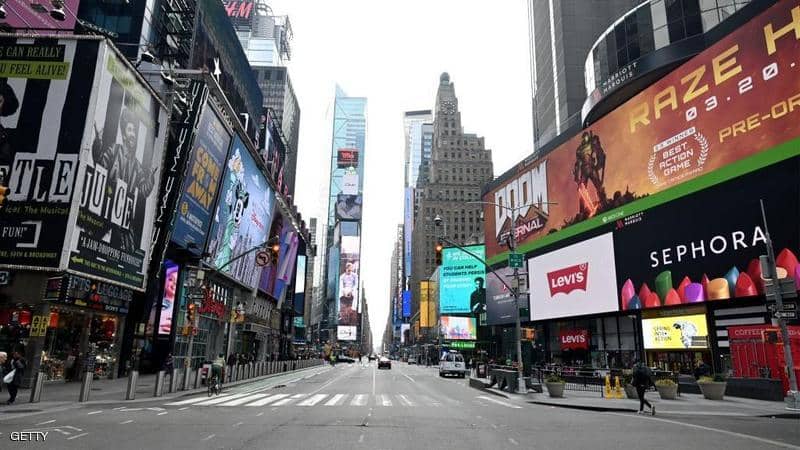  نيويورك تسجل 330 وفاة جديدة بـ فيروس كورونا