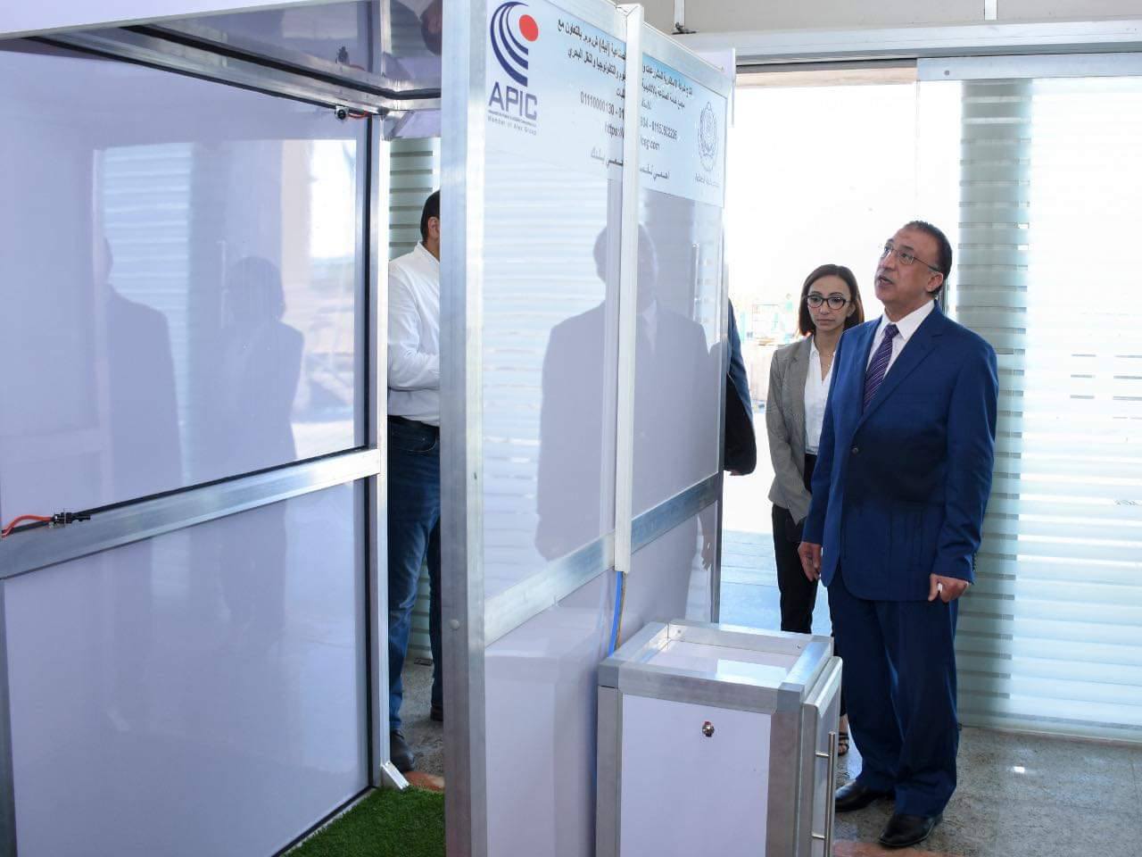 كبائن التعقيم بمحافظة الإسكندرية 