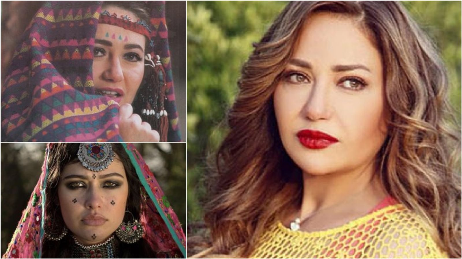 ليلى علوي وشبيهتها