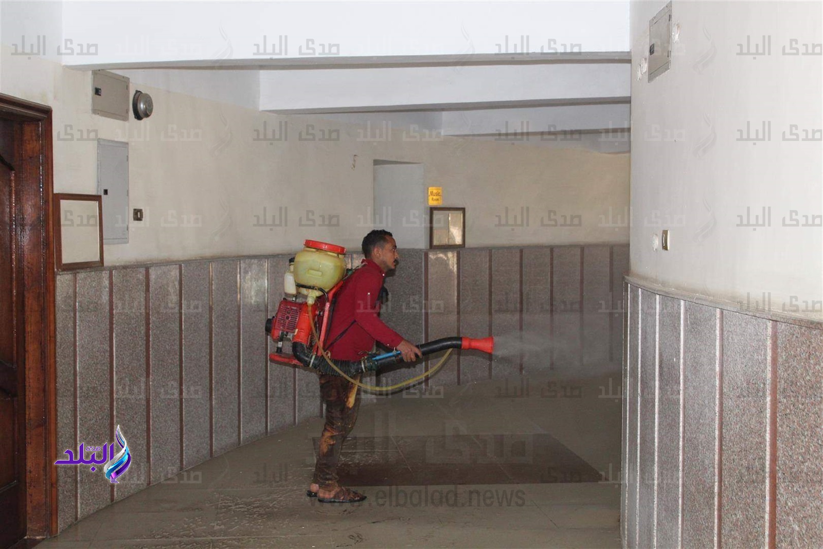 تعقيم المدارس الثلاثة التابعة لمطرانية الأقباط