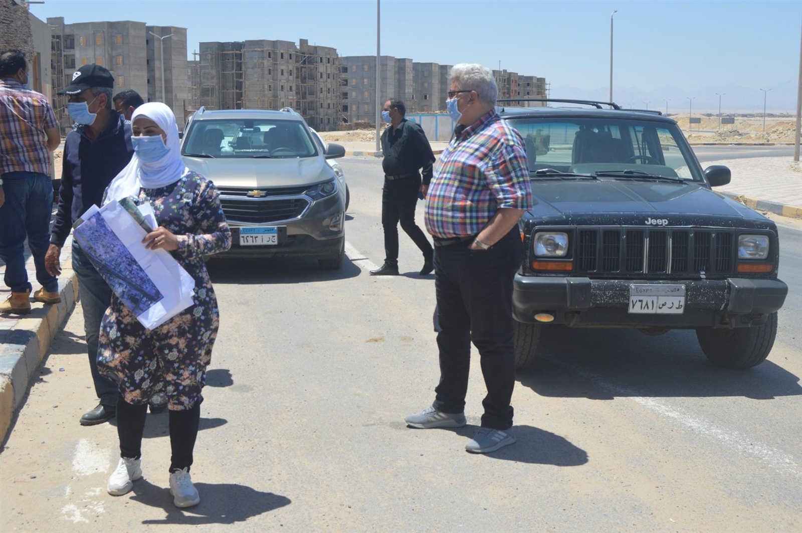 مواقع مشروعات الإسكان بمدينة الغردقة