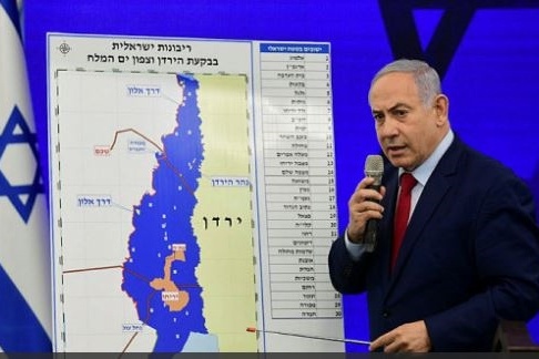 ترامب يشترط على نتنياهو اقامة دولة فلسطينية مقابل ضم الضفة