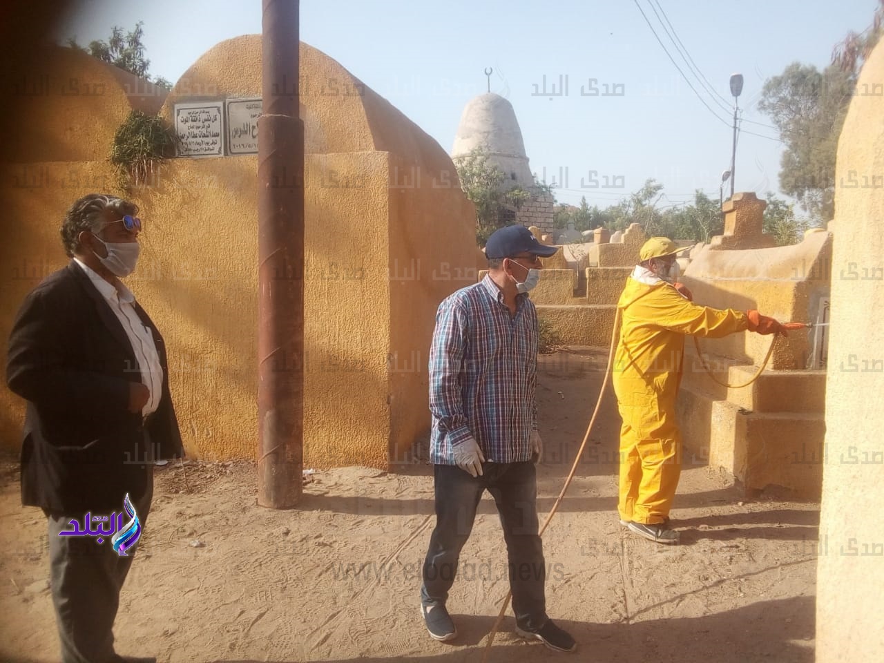 شاهد..كيف تم دفن متوفي بفيروس كورونا ببلبيس في الشرقية