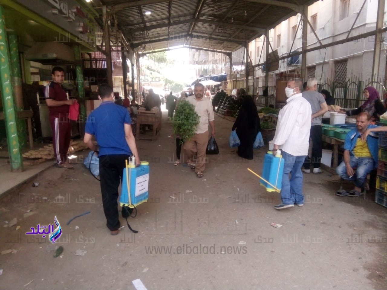 تطهير وتعقيم الاماكن 