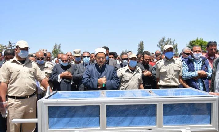 صورة من الجنازة