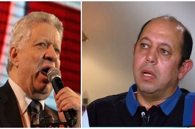 أحمد سليمان ومرتضى منصور أحمد سليمان ومرتضى منصور