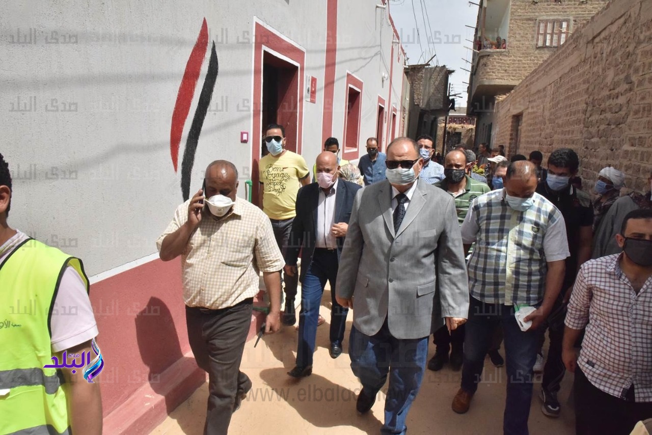 محافظ أسيوط يفتتح المرحلة الأولى من مشروع إعمار المنازل