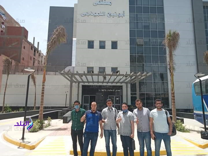 فريق طبي من جامعة الازهر 