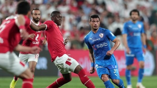 من مباراة الأهلي والزمالك