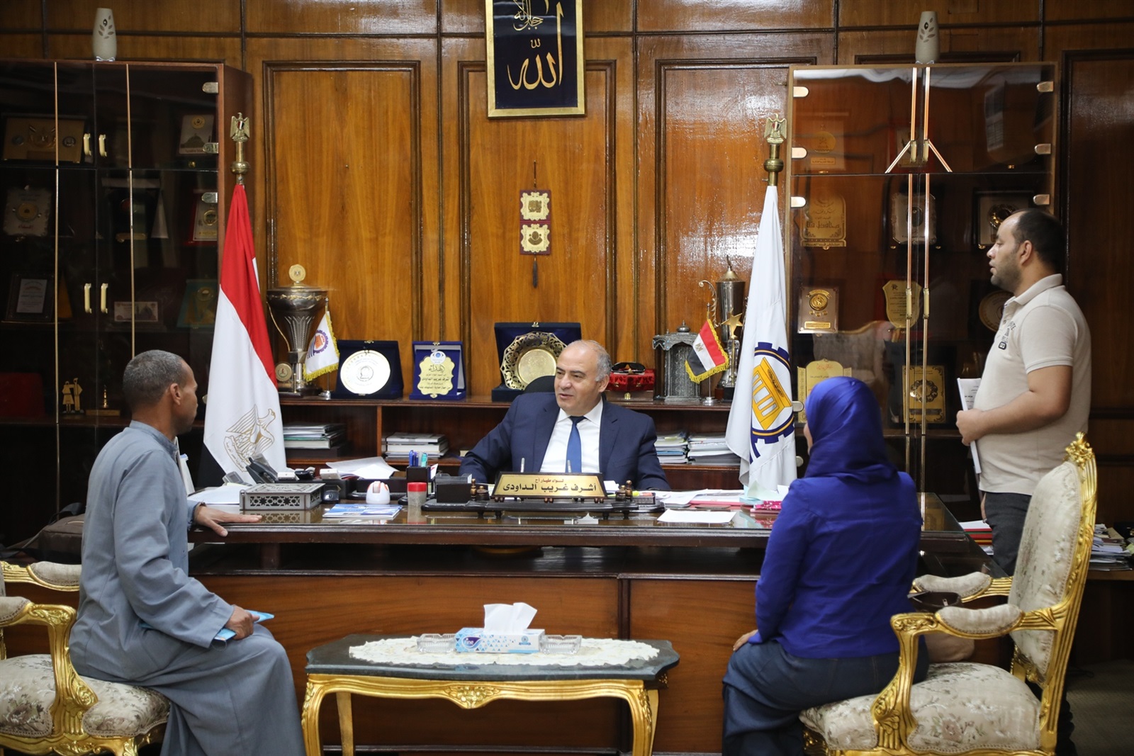  اللواء أشرف الداودى،محافظ قنا