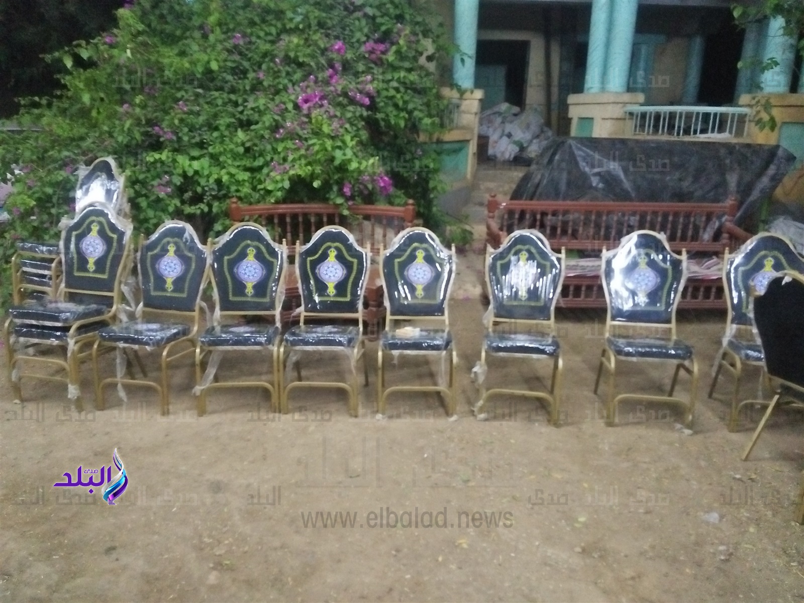 الحزن يخيم على قرية الشيخ الطبلاوي بعد وفاته